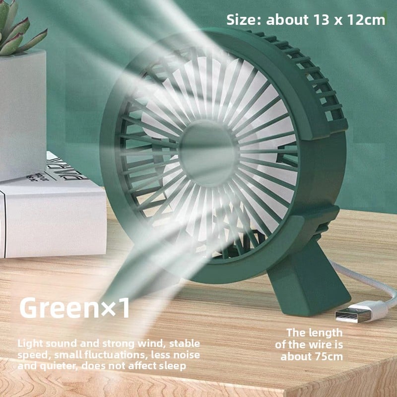 USB mini silent electric fan