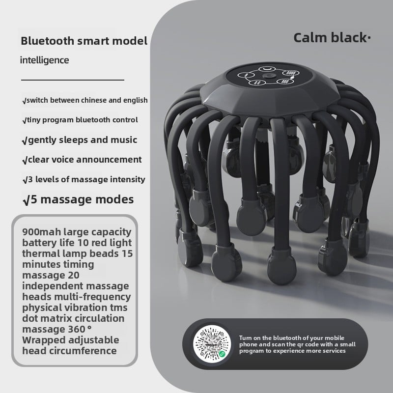 Electric head massager, massage device