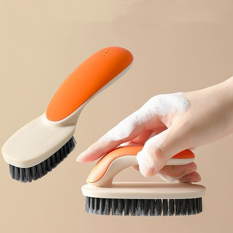 Long Handle Soft Bristle Shoe Brush