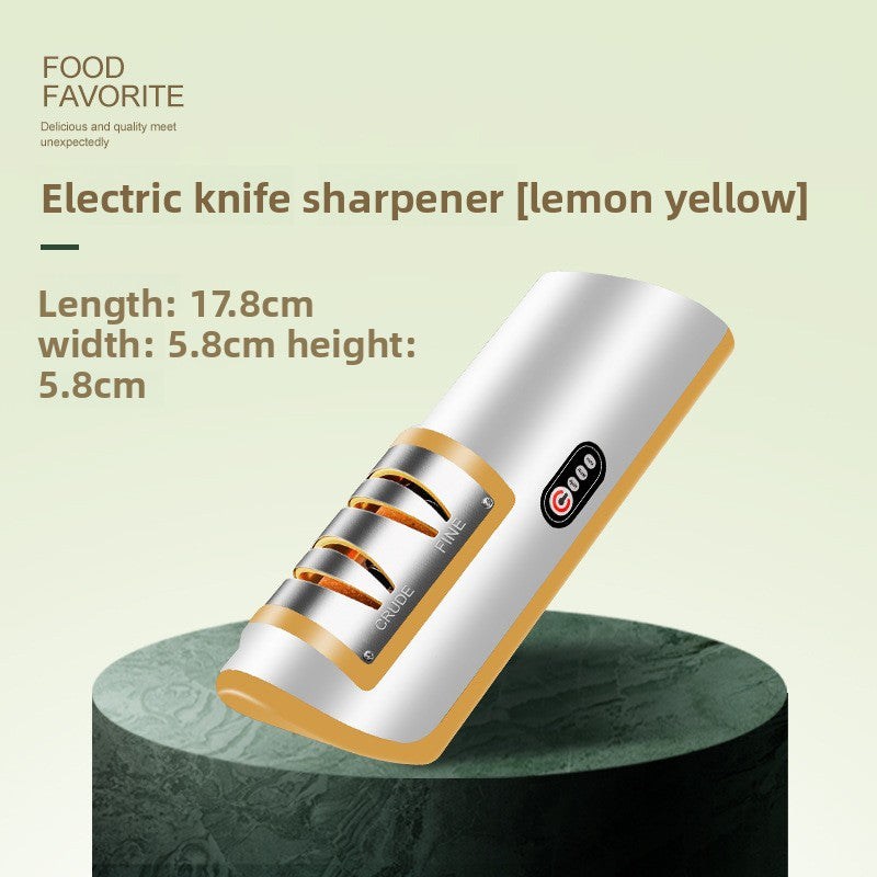 Electric Knife Sharpener with Rechargeable Battery