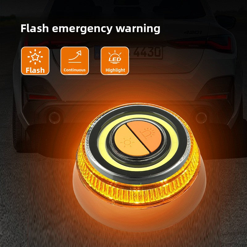 Automobile safety flashing lights