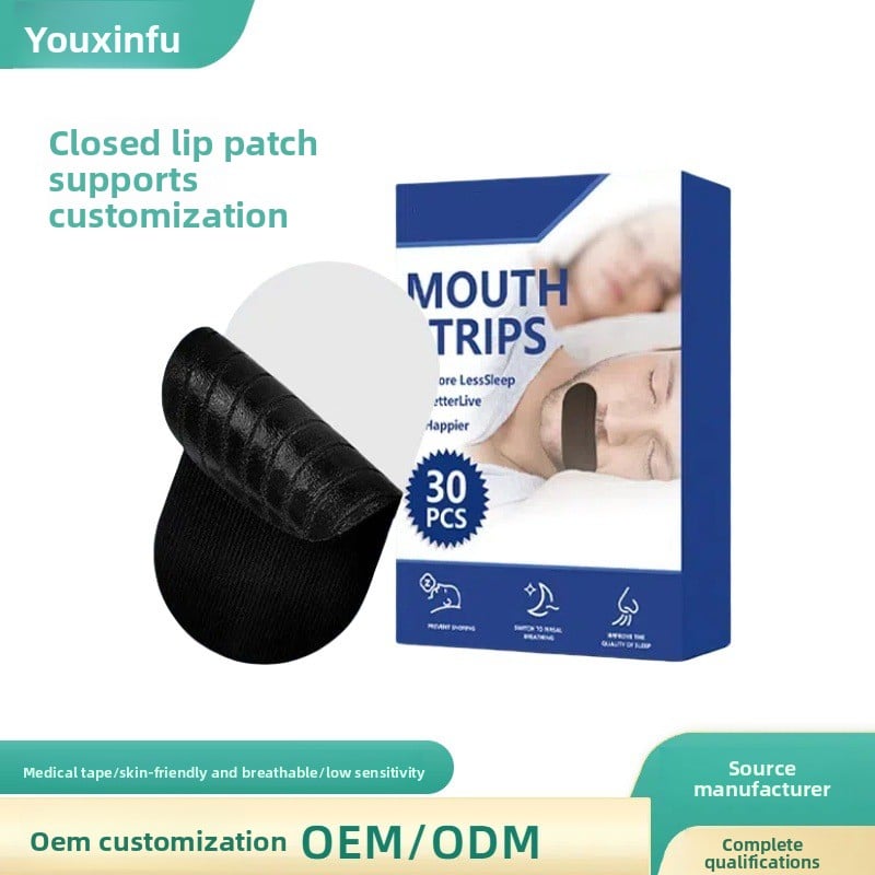 Mouth breathing correction patch