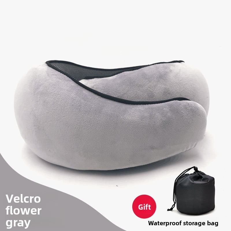 A U-shaped neck guard pillow that can be stored