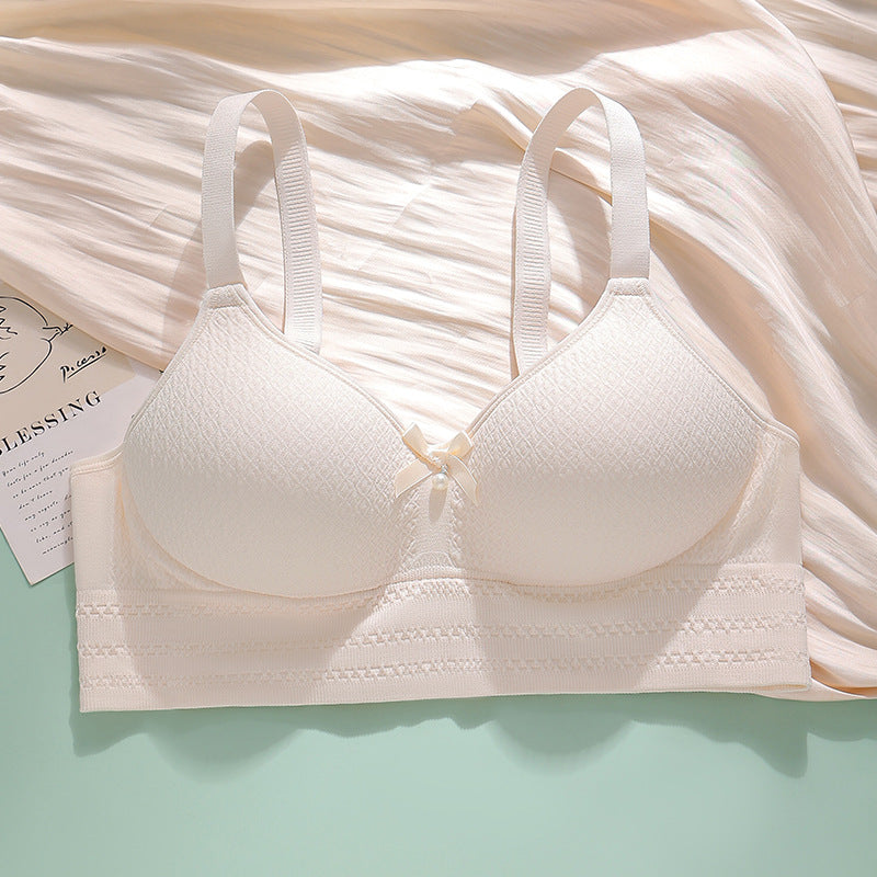 Fixed cup traceless underwear