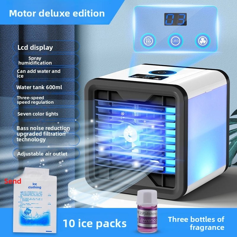 Household mini air conditioner, cooling and moisture-retaining air cooler