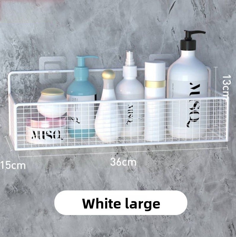 Bathroom storage rack