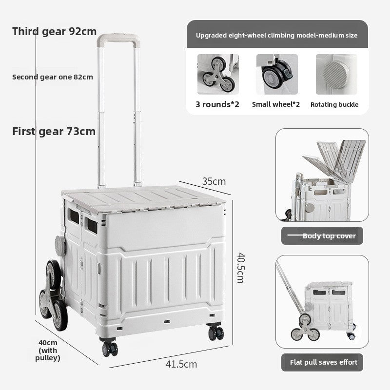 Foldable Portable Shopping Cart