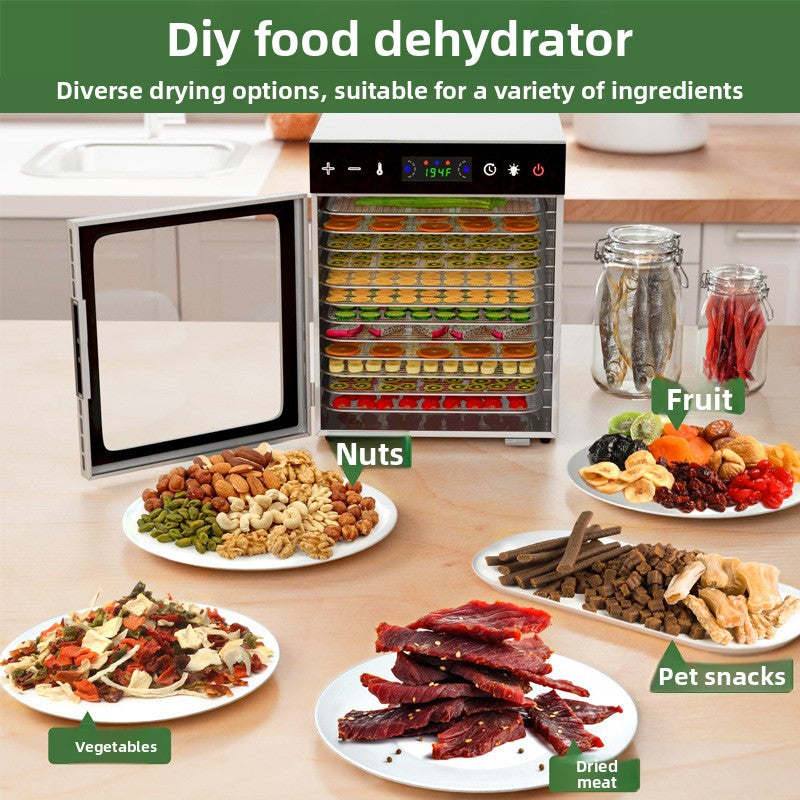Multifunctional Food Dehydrator with Touch Control