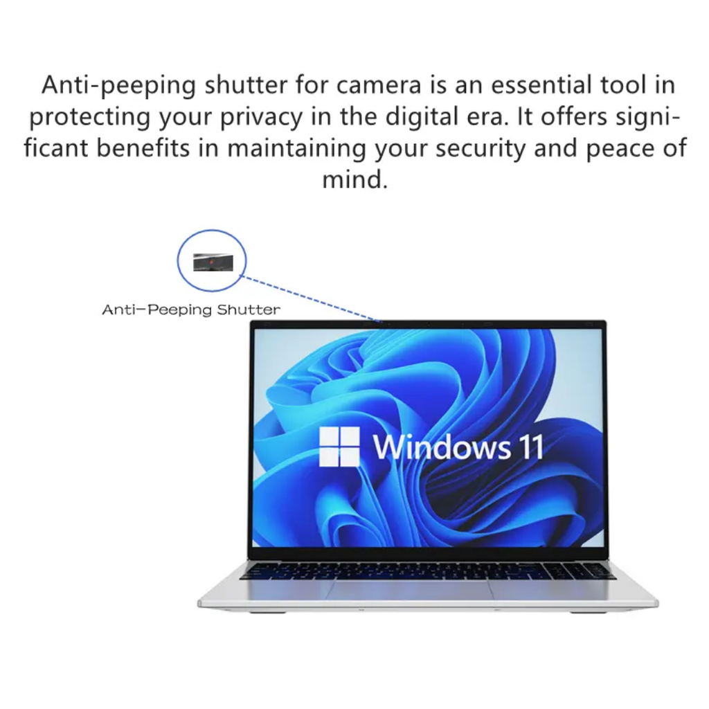 11th Gen Intel Core i9 15.6 Inch 1080P FHD Win 11 Business Office Laptop 16 Thread Octa Core Metal Body