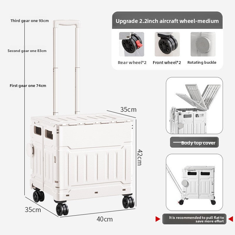 Foldable Portable Shopping Cart