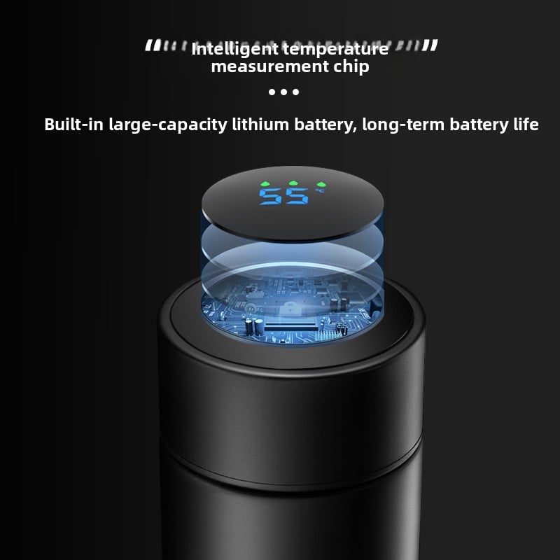 Smart Temperature Display Stainless Steel Thermos Cup