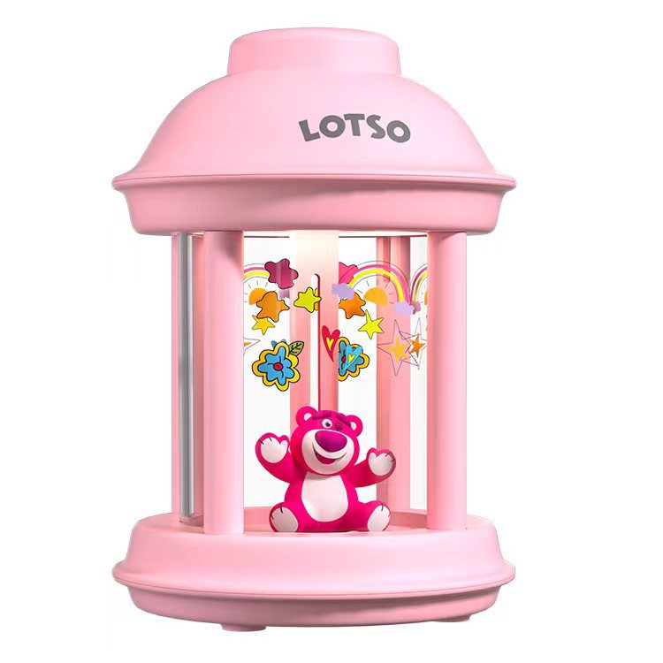 Mini USB Night Light Humidifier with Soft Glow