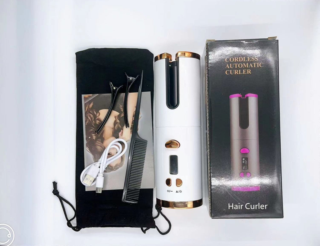 USB automatic curling iron