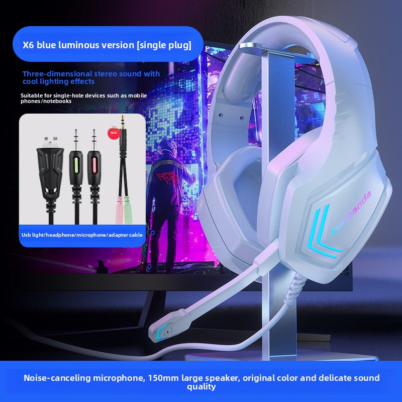 P3 Wireless Bluetooth Gaming Headset with LED Light