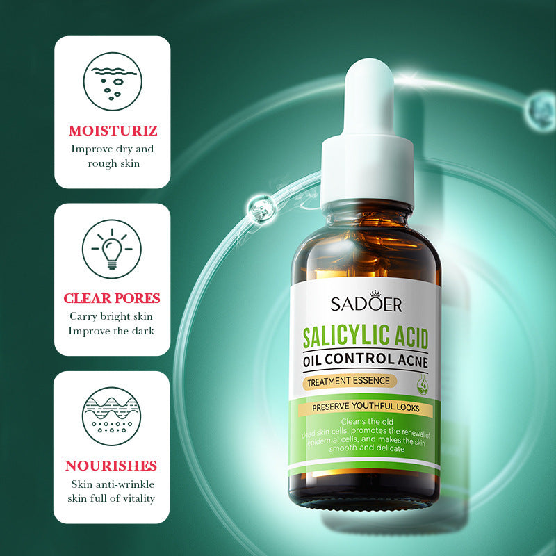 Whitening Essence with Niacinamide, Fullerene, Astaxanthin & Salicylic Acid (30ml)