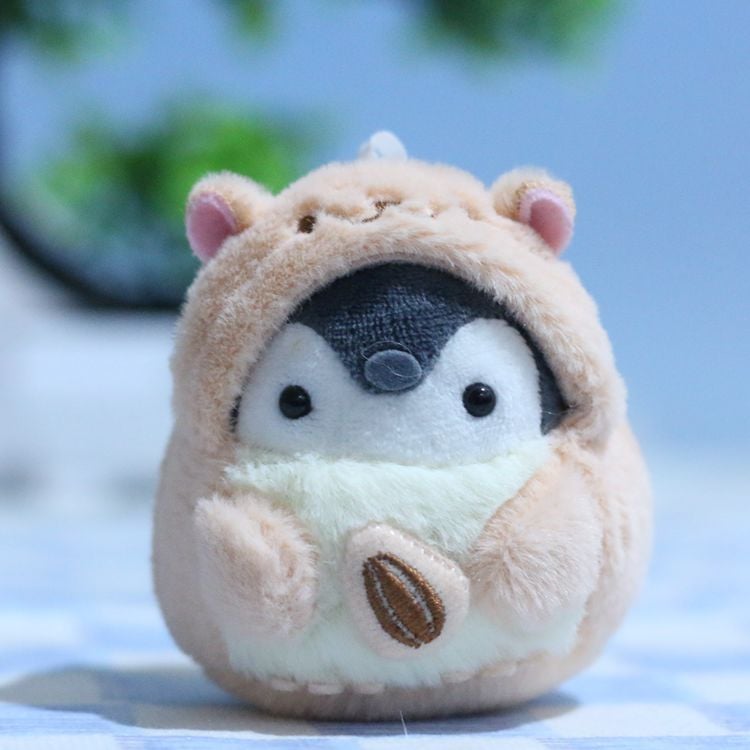 cute japanese penguin plush toyes $ keychains