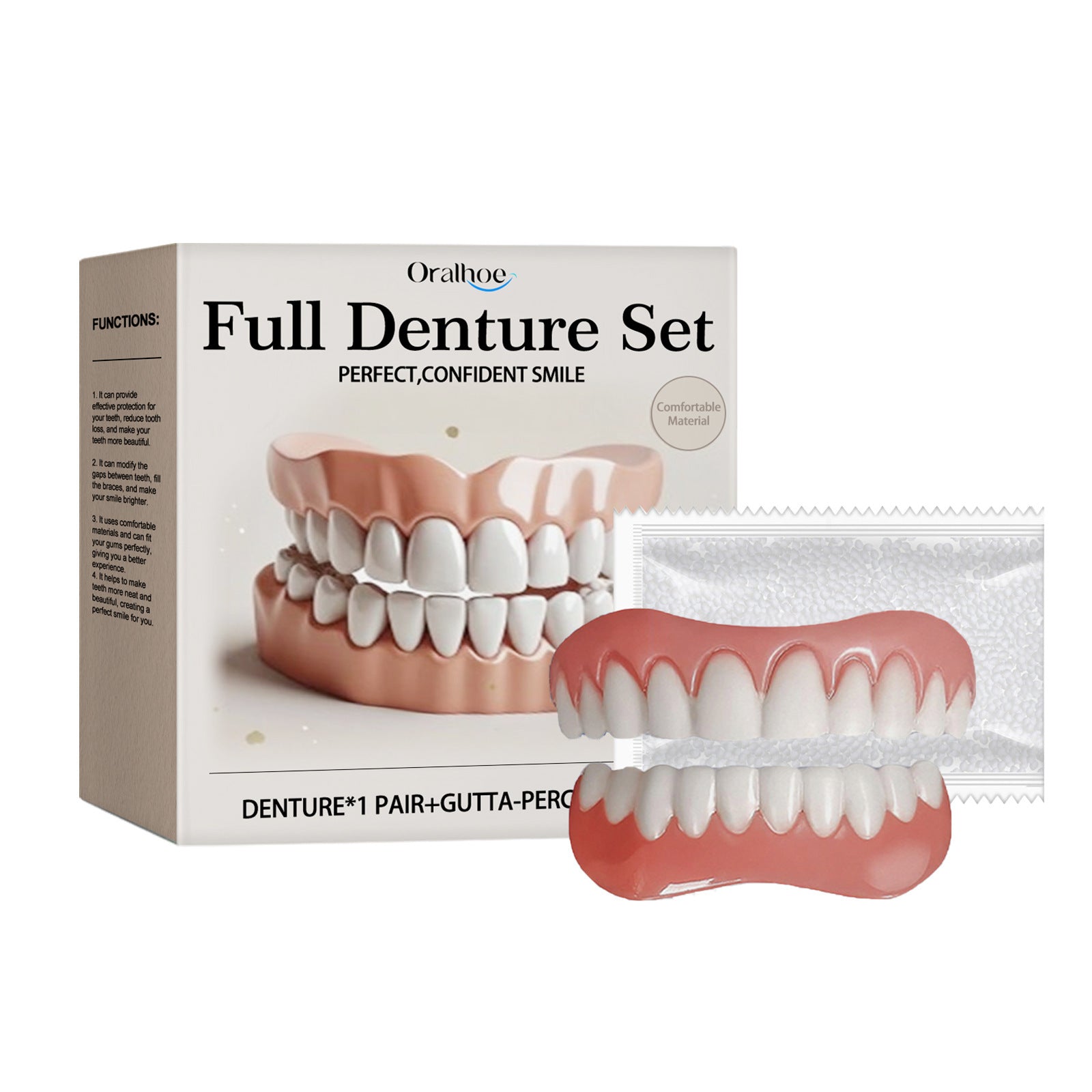 Oralhoe Denture Modification Set for Smile Enhancement