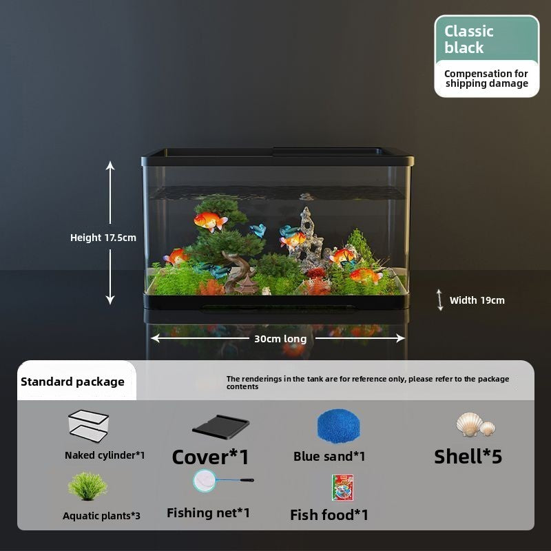 Desktop Fish Tank with Cover