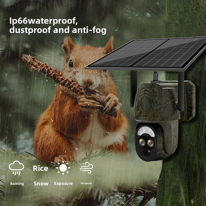 12x zoom solar camouflage monitor