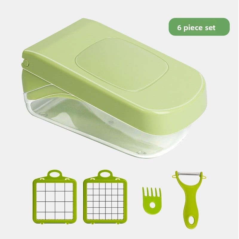 Multi-Functional Vegetable Cutter - Slicer, Shredder & Dicer