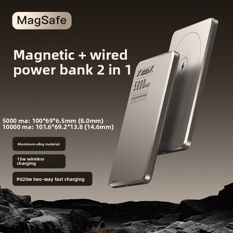 Magnetic Wireless Power Bank