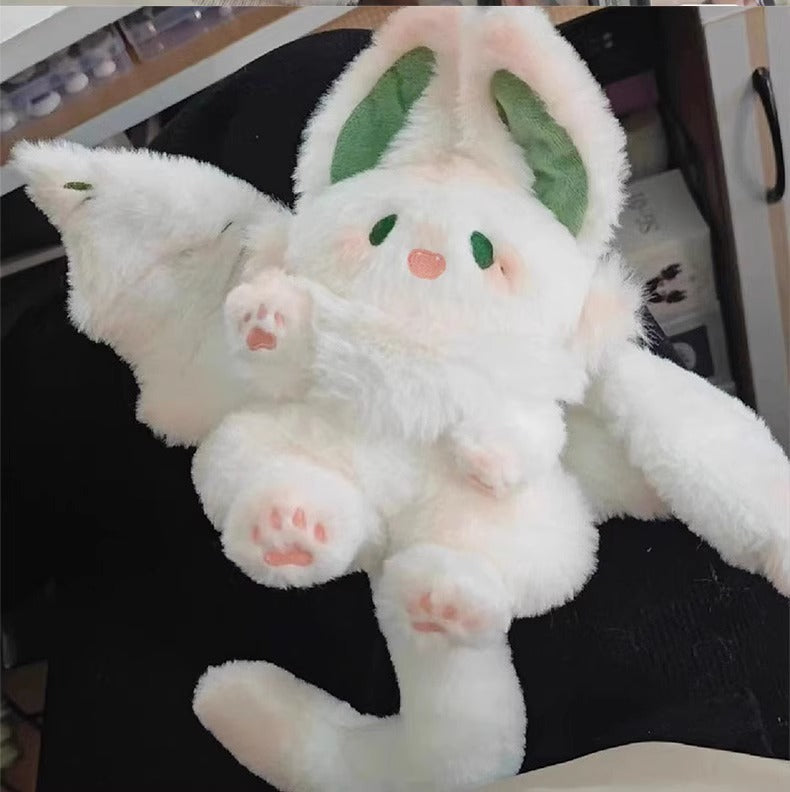 White rabbit plush toy