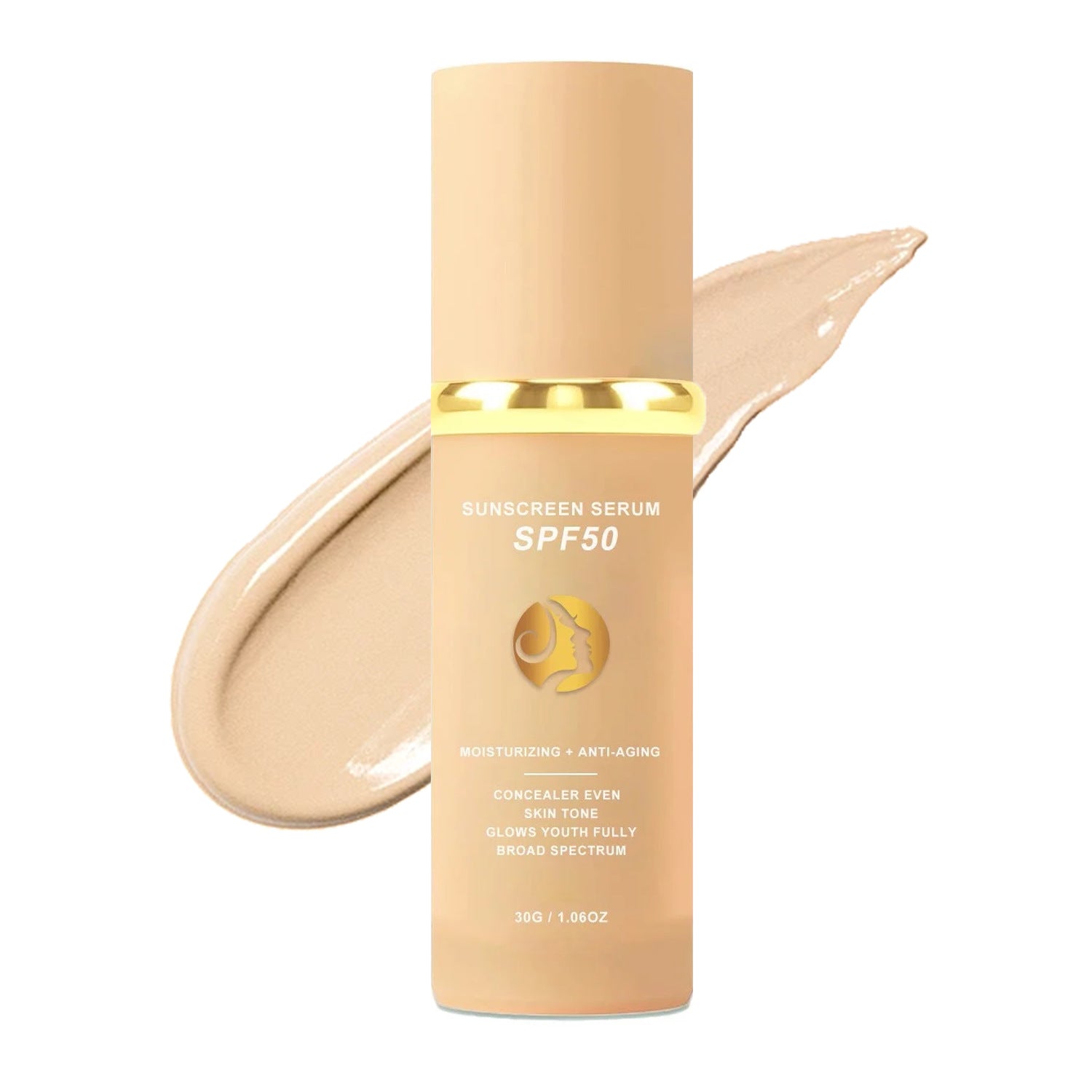 SPF50 4-in-1 Bionic Color-Changing Sunscreen with Concealer & Moisturizer