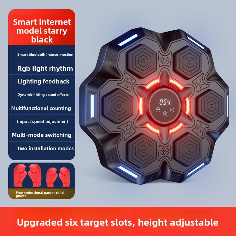Bluetooth music boxing trainer