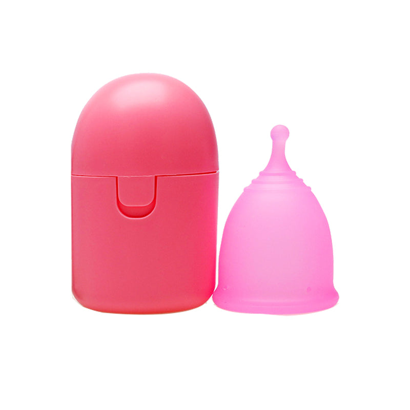 Reusable silicone menstrual cups