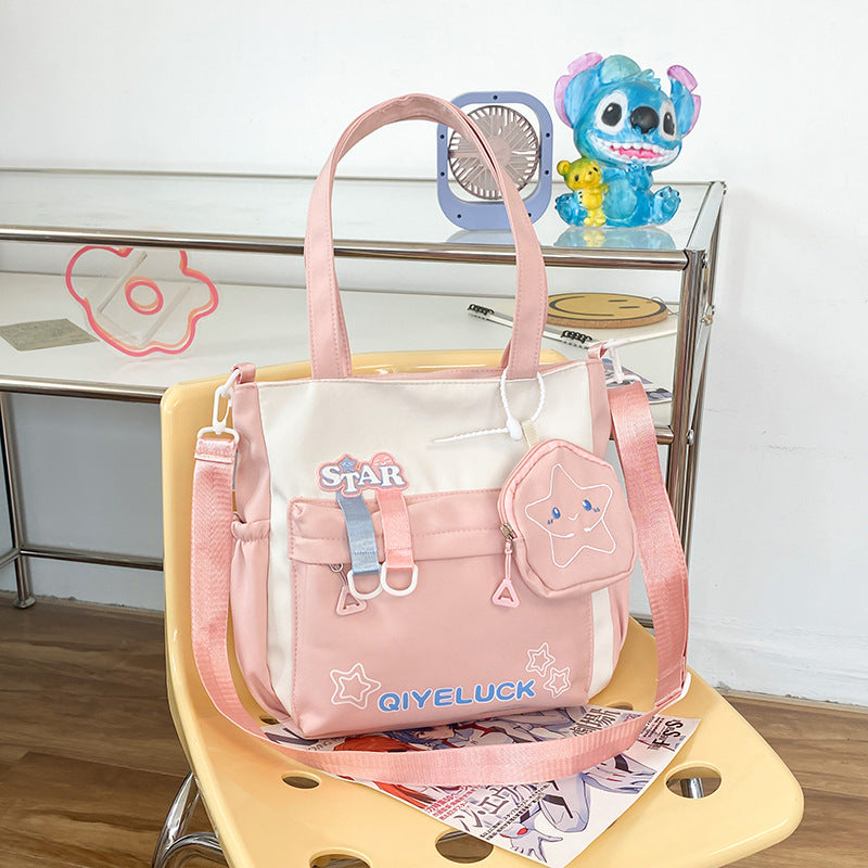Crossbody bag, girl's handbag, large-capacity single-shoulder bag