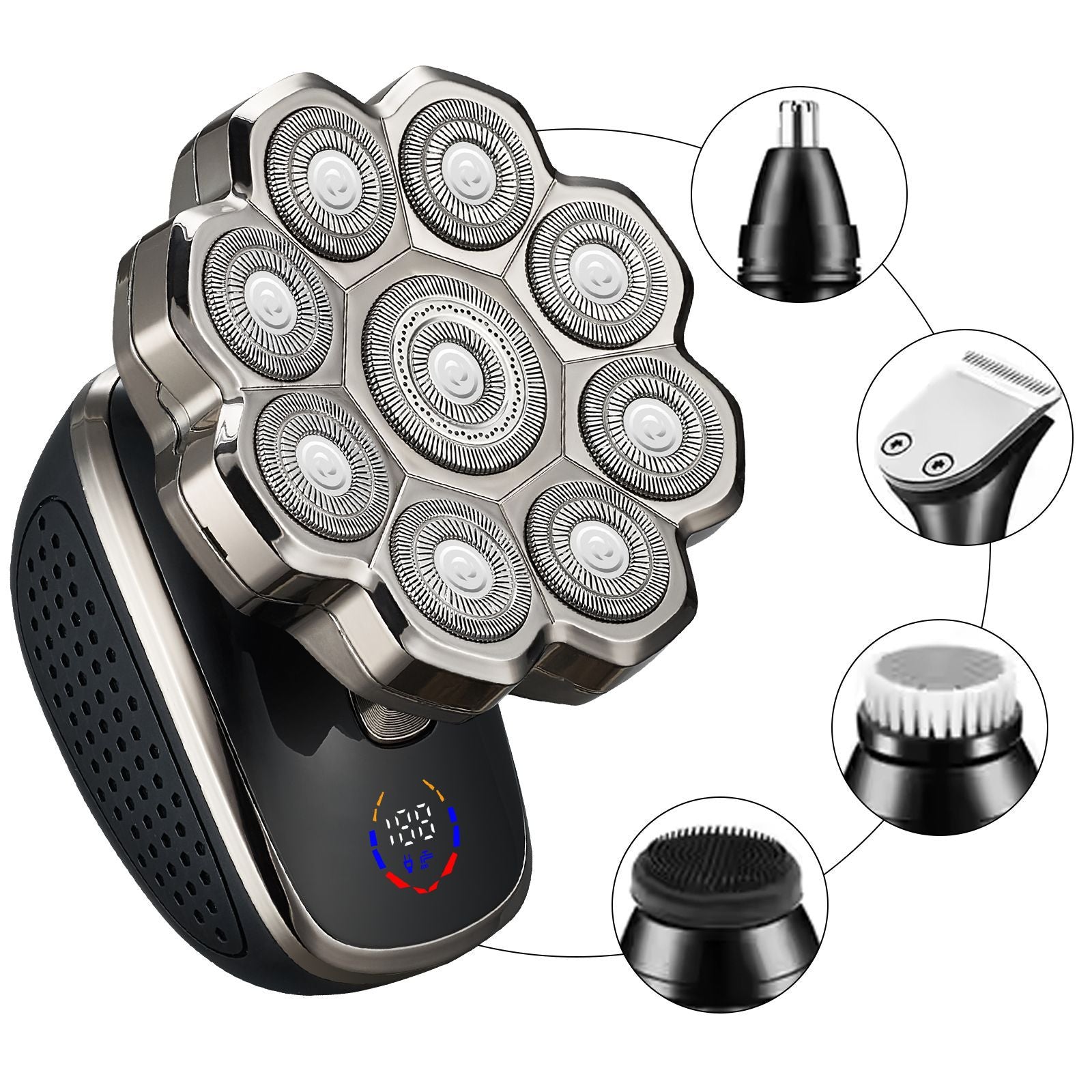 Digital electric shaver
