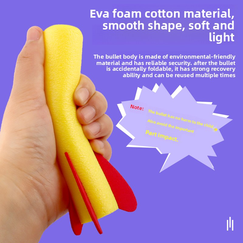 Foot Launch Luminous Rocket Toy