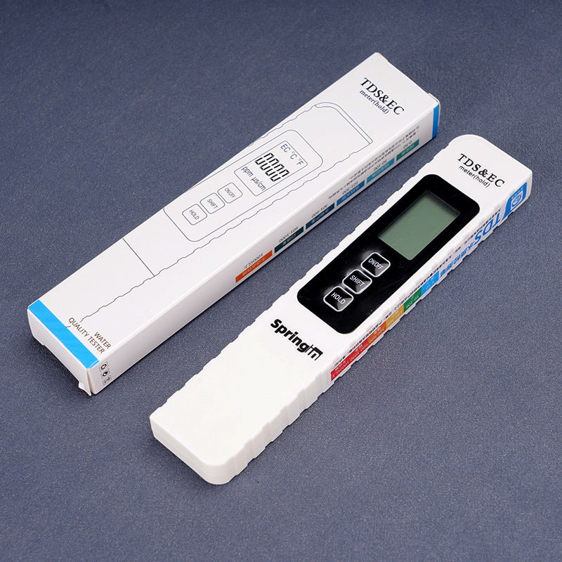 Mineral conductivity thermometer three-in-one water quality analysis instrument