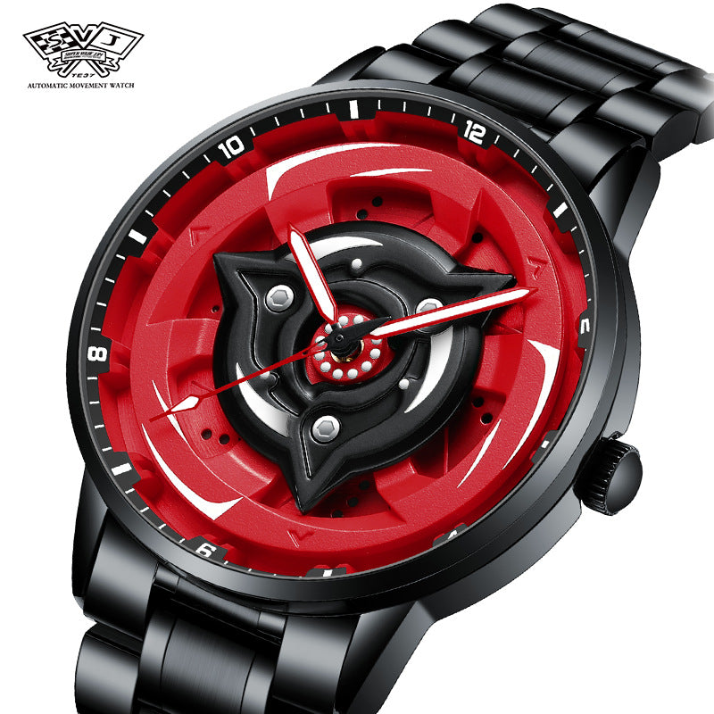 Men's Rotatable Luminous Waterproof Quartz Watch