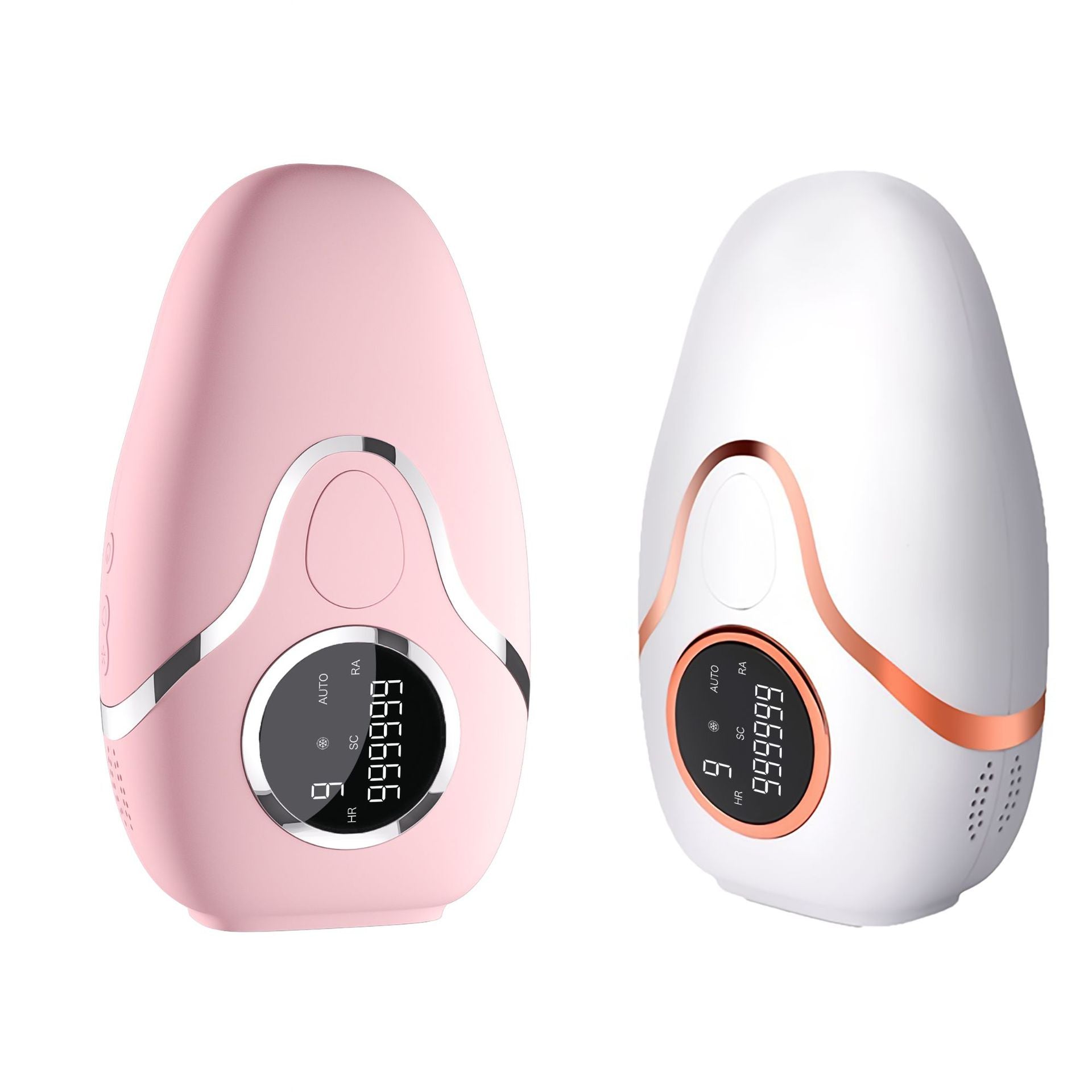 Home laser freezing point hair removal device