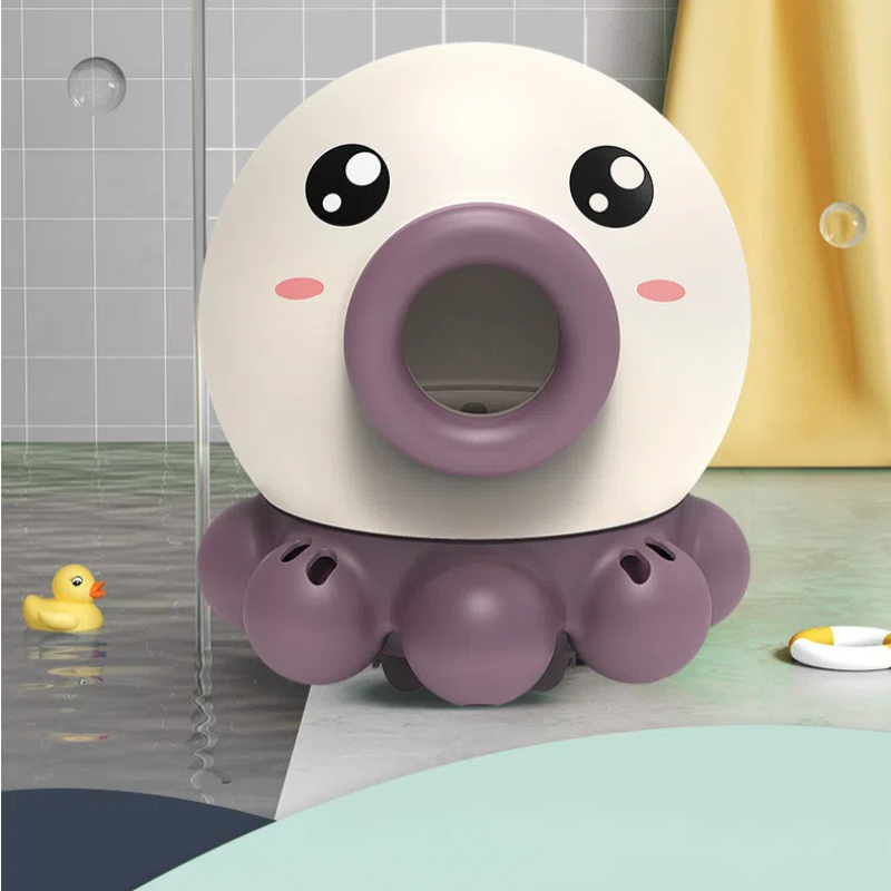 Baby Bath Toys Bathroom Water Spraying Octopus Shower
