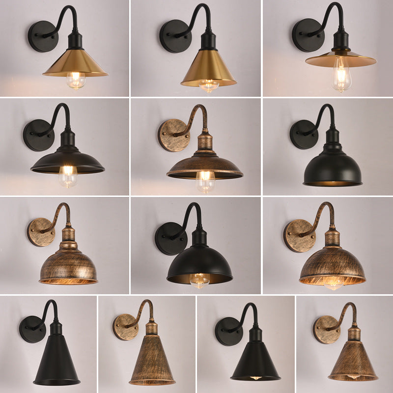 American style loft Industrial Wind bedside wall lamp Villa courtyard outdoor wall lamp restaurant bar decorative lighting fixtures