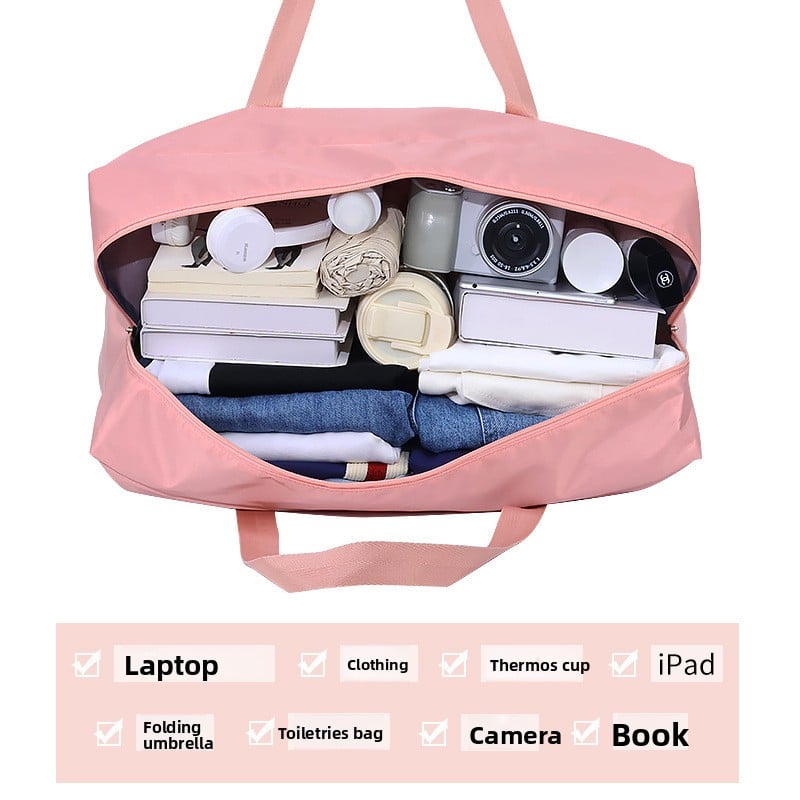 Large Capacity Waterproof Storage Bag Travel Duffle Tote for Quilt and Luggage