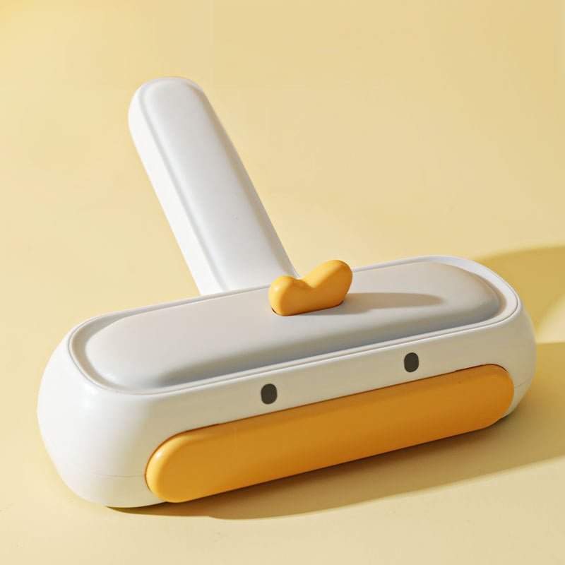 Pet grooming brush for removing hair
