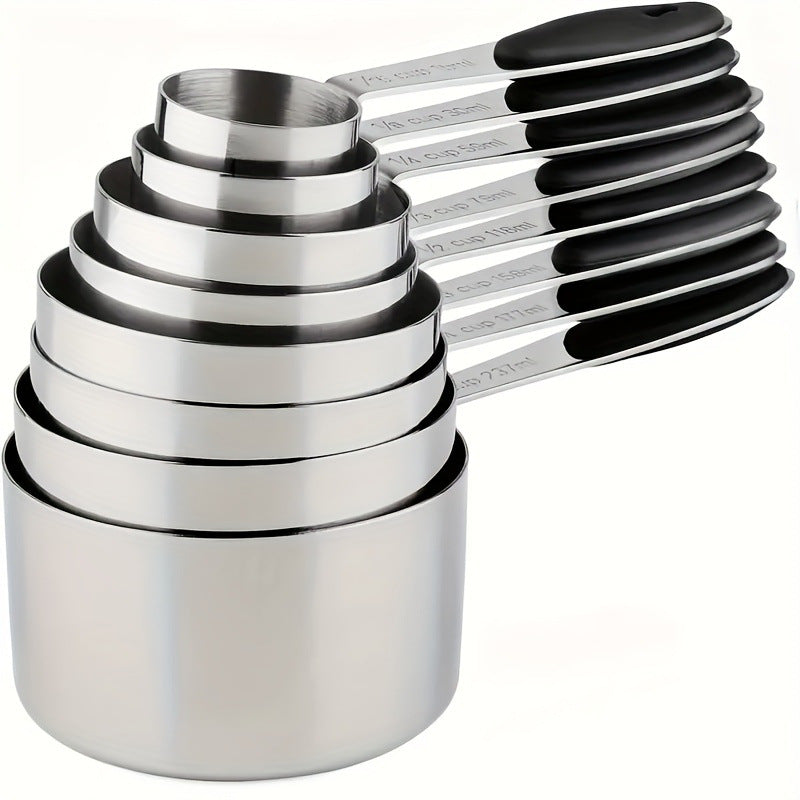 Stainless Steel Measuring Cup and Spoon Set