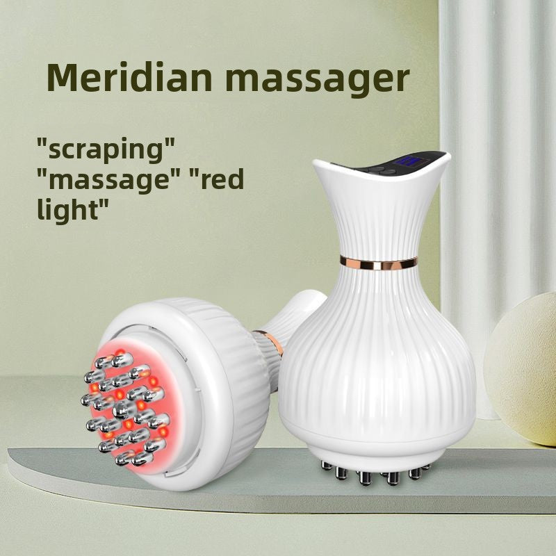Electric massage brush
