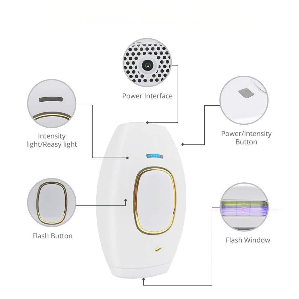 IPL laser hair removal instrument to inhibit hair removal laser hair removal instrument household small package