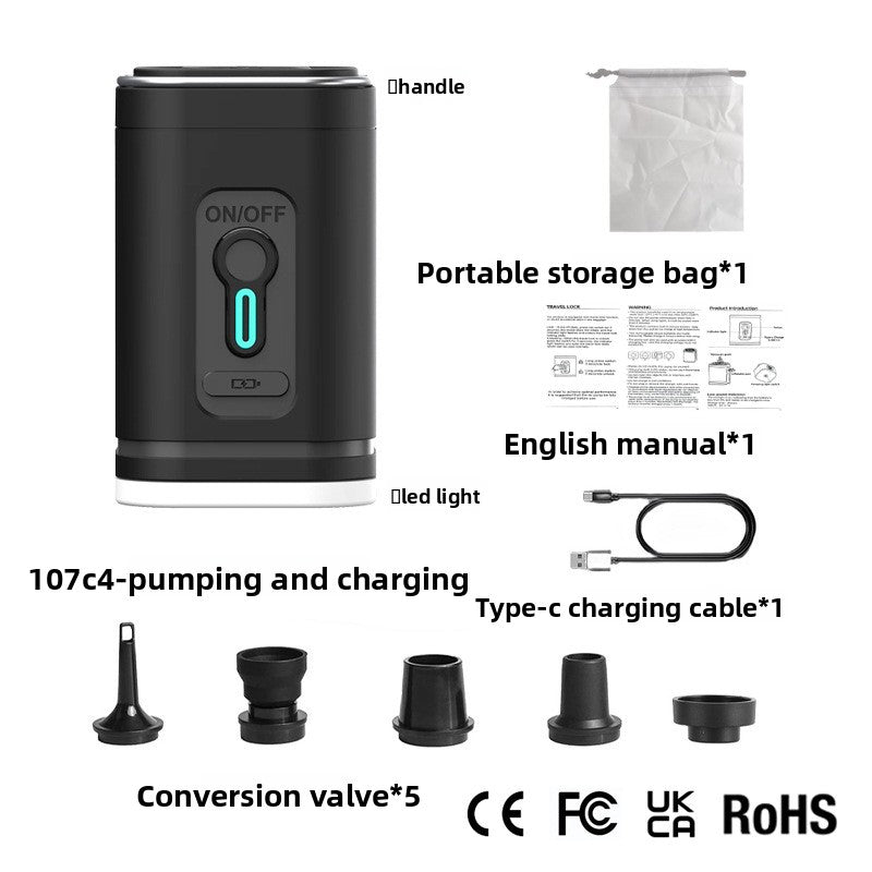 Electric Vacuum Pump for Compression Bags