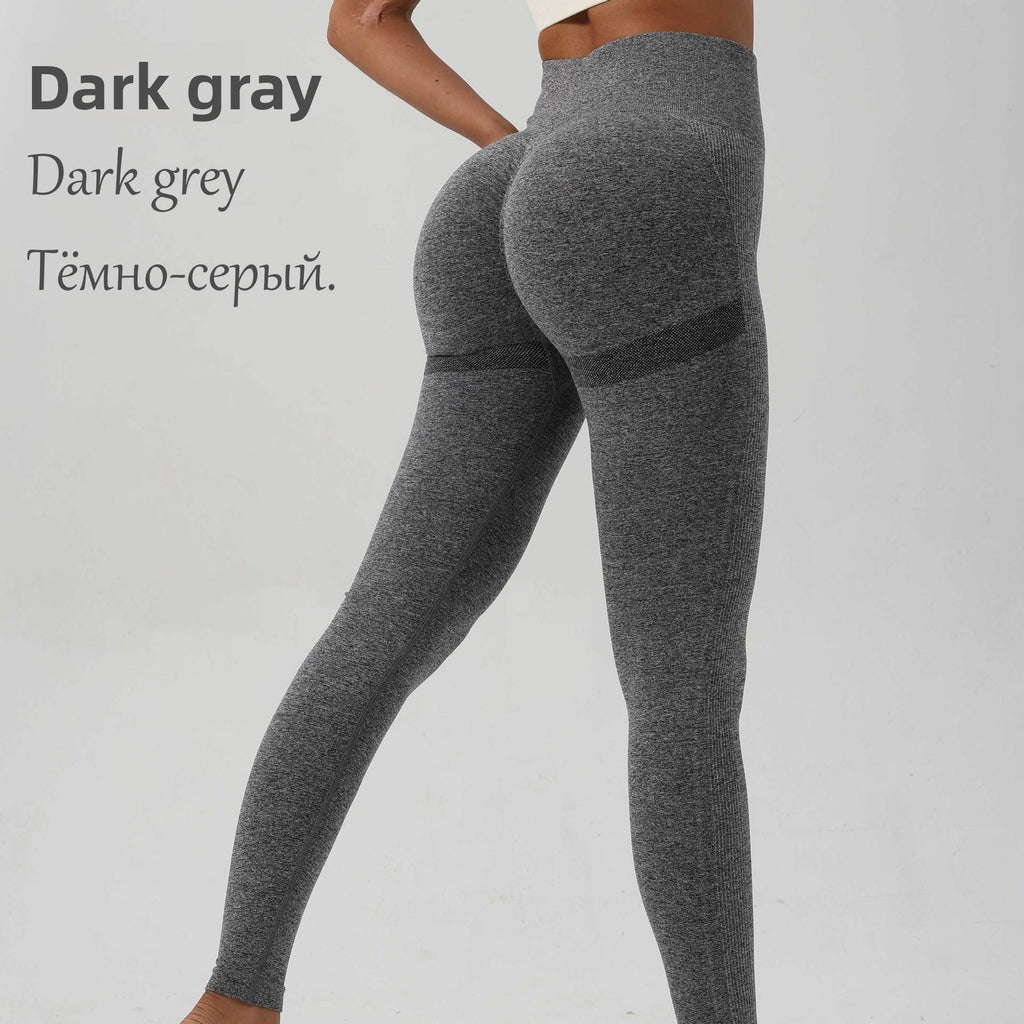 Long, high-elasticity running yoga pants set