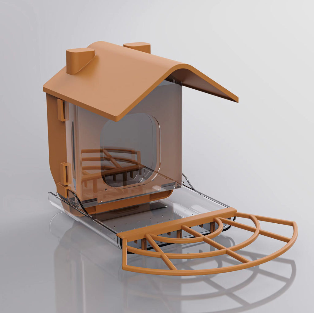 Smart Solar Bird Feeder with Camera