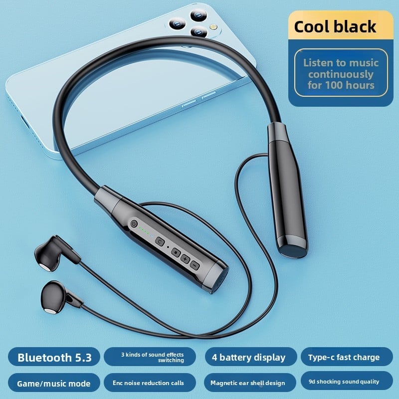 Bluetooth Headset Neck-hanging