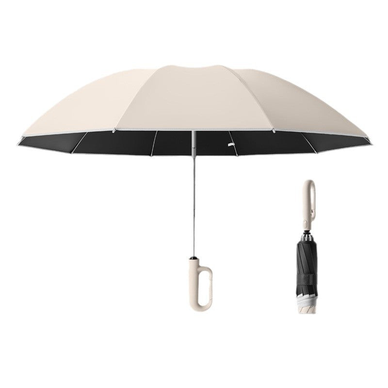 Fully automatic reverse buckle umbrella