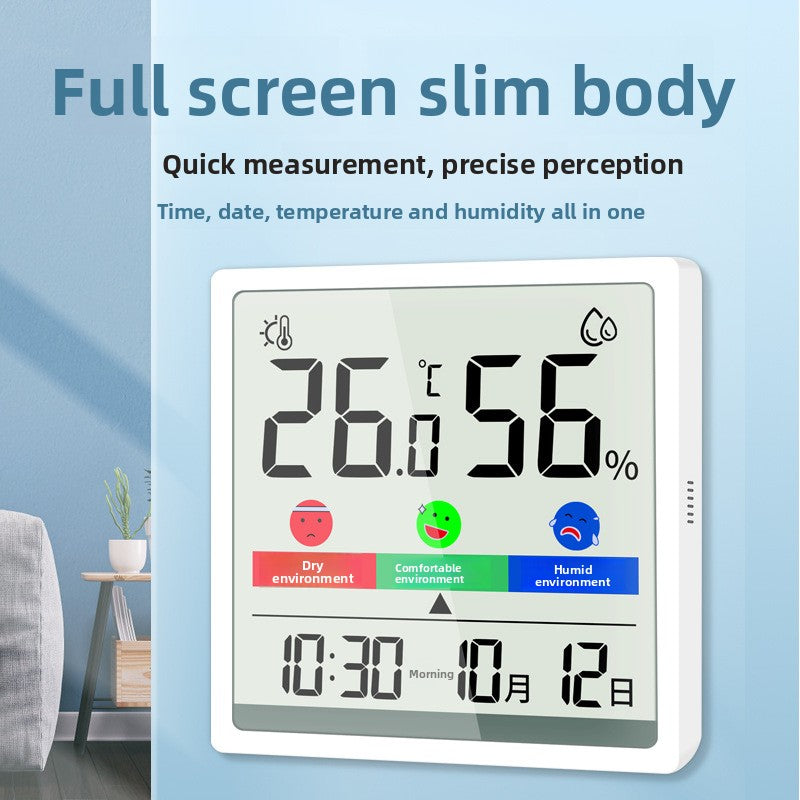Digital Color Screen Temperature and Humidity Meter