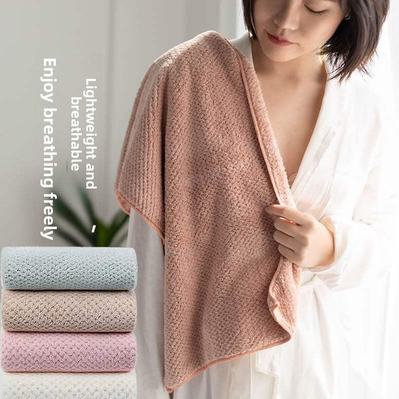 Coral fleece towel