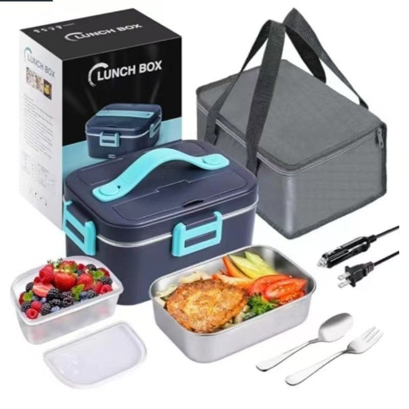 Dual-Purpose Electric Lunch Box with Stainless Steel Inner Tank